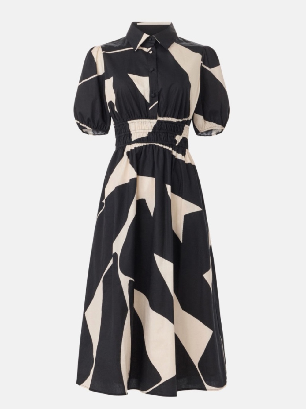Hutch Alora Midi Dress A Line 100% Cotton Size Small